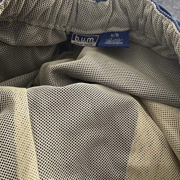 Men's Bum Navy Nylon Pants-Shorts Athletic/Biking Size M - Picture 5 of 9